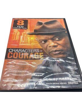 8 film collection Characters of courage DVD Samuel Jackson Morgan Freeman READ